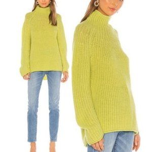 RAG & BONE Joseph Cozy Soft Citron Sweater S / M